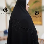 چادر مشکی تیکه دوزی