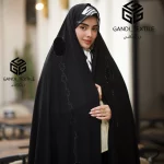 چادر مشکی تیکه دوزی