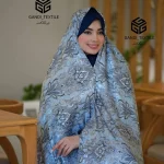 چادر رنگی ژاکارد ابریشم