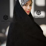 چادر مشکی طرح مخمل