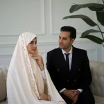 چادر عروس جواهردوزی