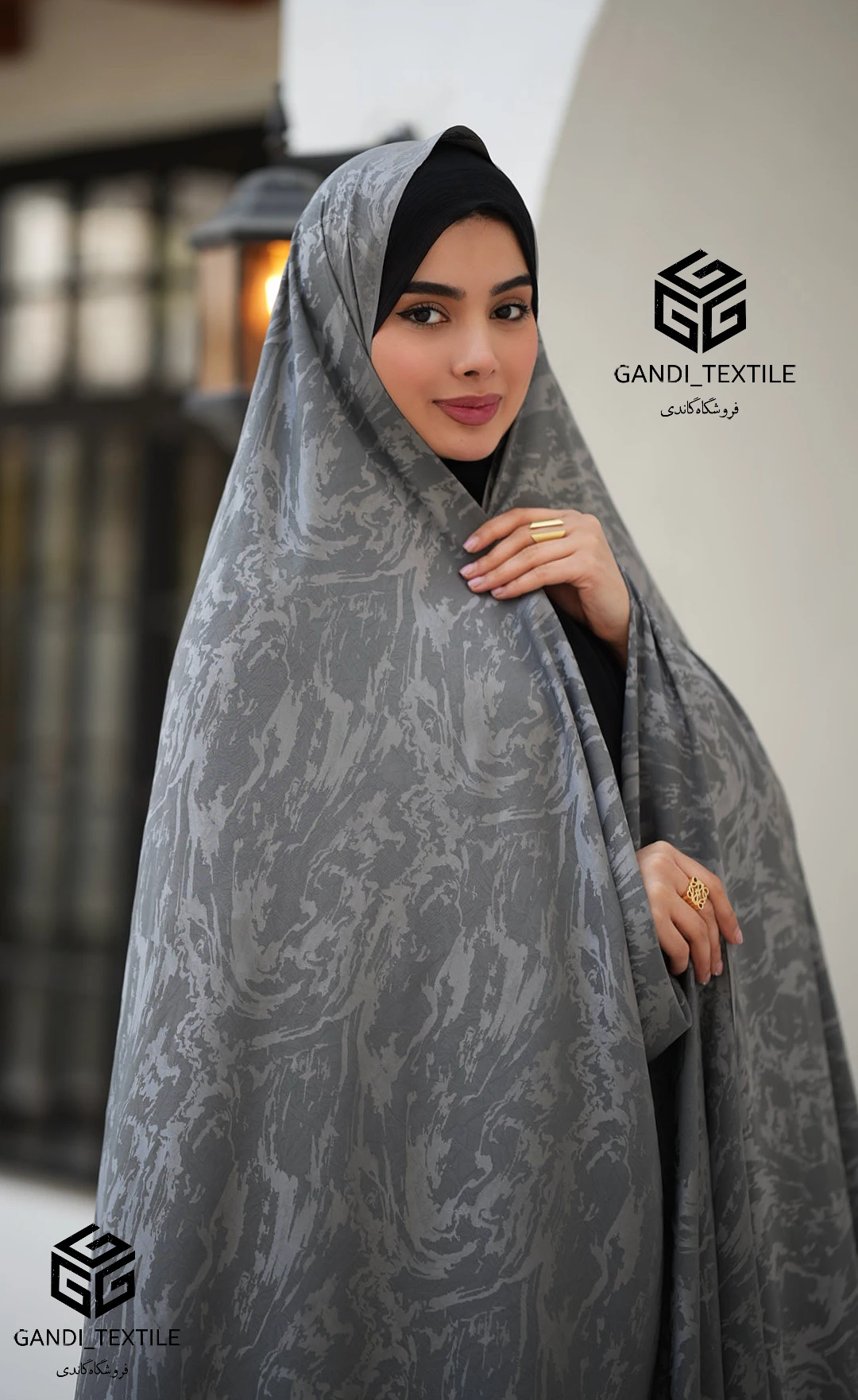 IMG_8885 - 1. Gandi H2500 چادر رنگی ابریشم - تصویر 1